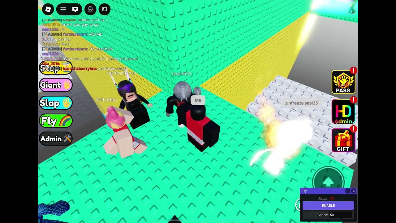 I met a admin in troll is a pinning tower in Roblox [I was so happy]￼￼￼