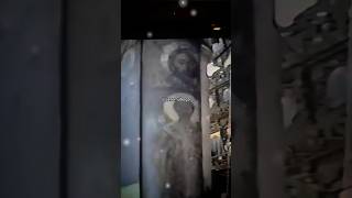 Фреска Исуса Христа у моменту када отвара очи