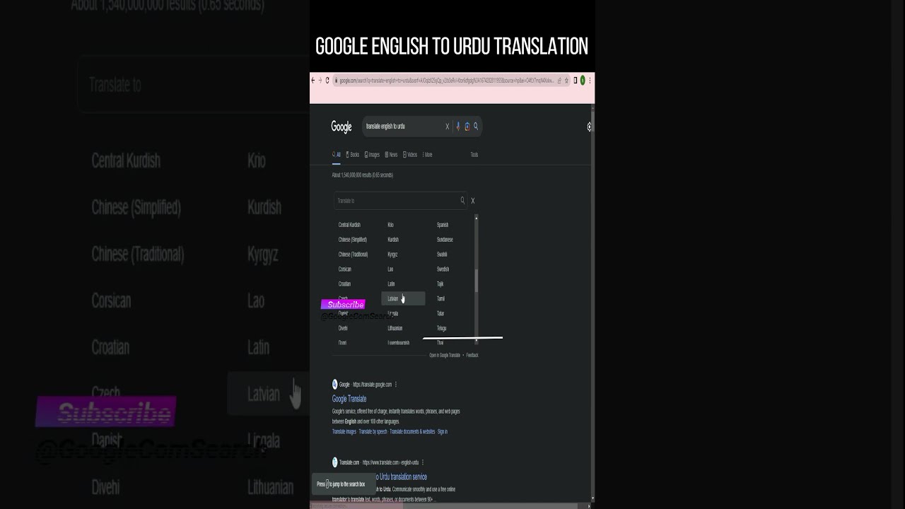 Google Translate English To Urdu Google Com Search YouTube Google Translate English To Urdu Google Com Search YouTube