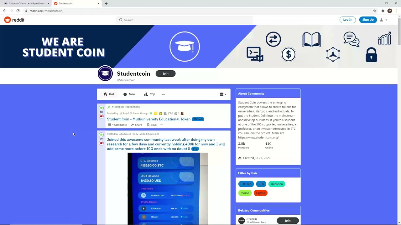 Student Coin (STC) Price May NEVER be this LOW again - Reddit picks up on STC. Phases running OUT