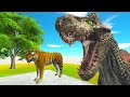 RUN OVER THE BRIDGE FROM T-REX | Animal Revolt Battle Simulator