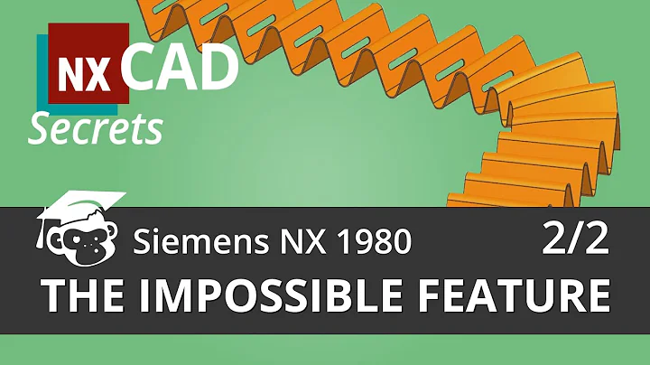 PART 2 -  become an Advanced NX User - free NX 1980 Tutorial:  "The Impossible Pattern (2/2)"