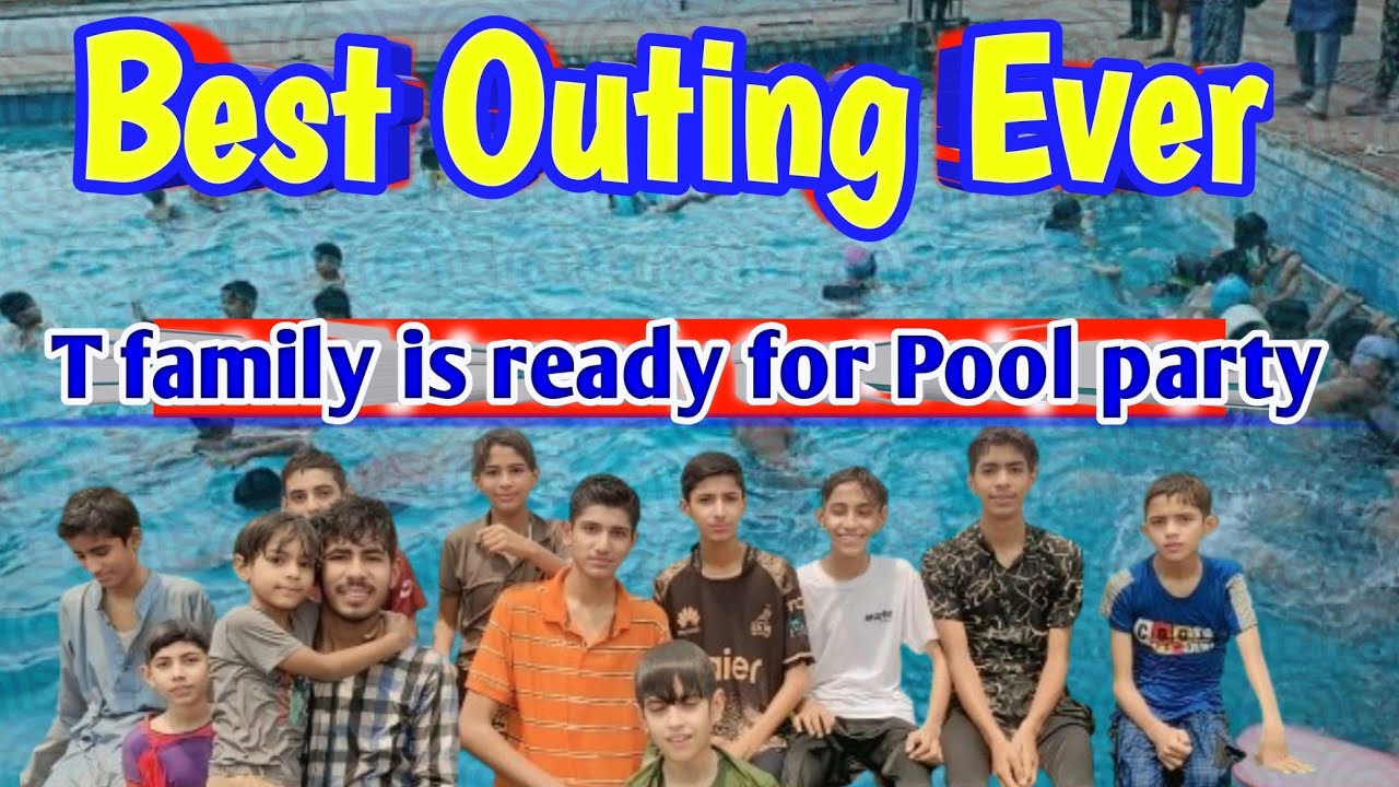 Pool party 🎉 with friends 😍 friends na Bhoot👻 dakha😱