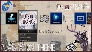 Life is Strange PlayStation and SHAREfactory Themes