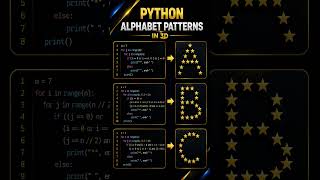 Alphabet Patterns 3D!#pattern #fyp #trending #foryou #virelreels #explore #virelshorts #virelvideo