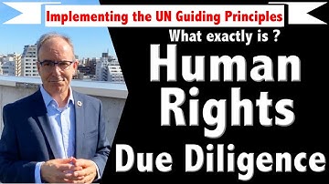 Implementing the UNGPs: Human Rights Due Diligence