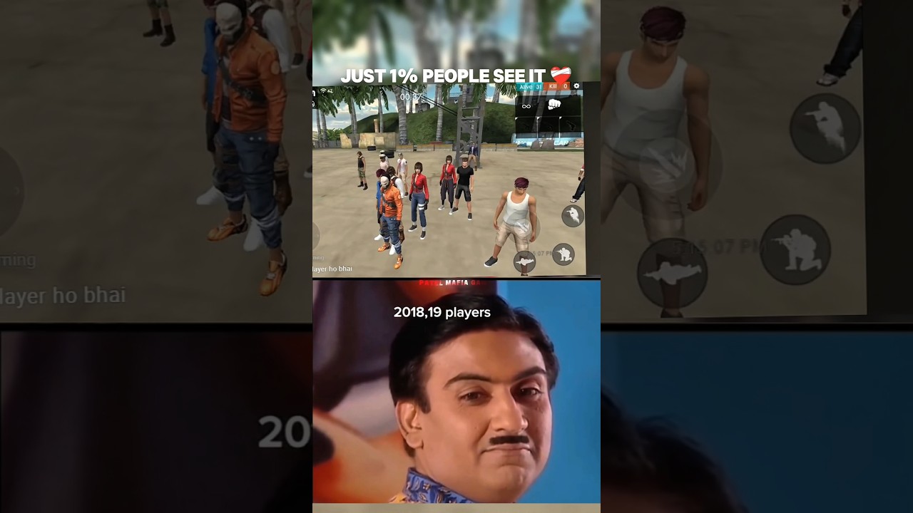 just one old player emotion free fire 