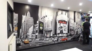 Customised Wallpaper Installation