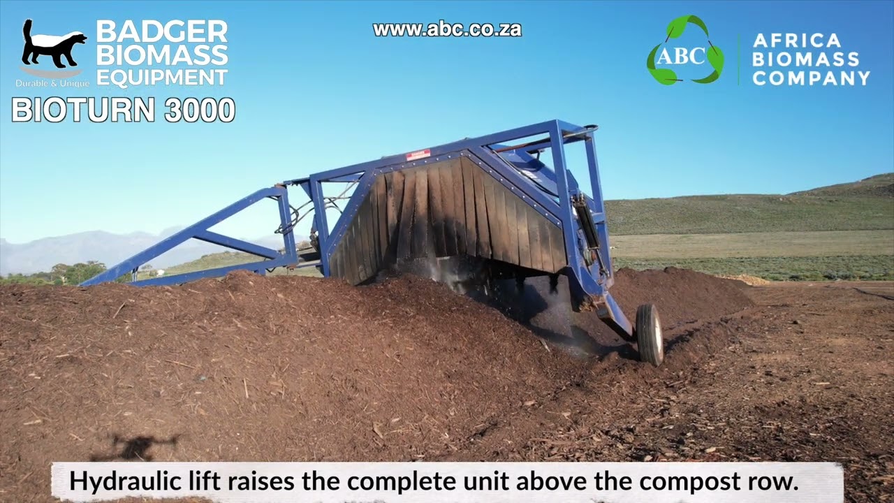 Badger Bioturn 3000 Compost Turner
