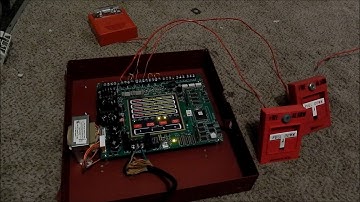 NEW! Firelite MS-4 Fire alarm control panel, overview + Demo