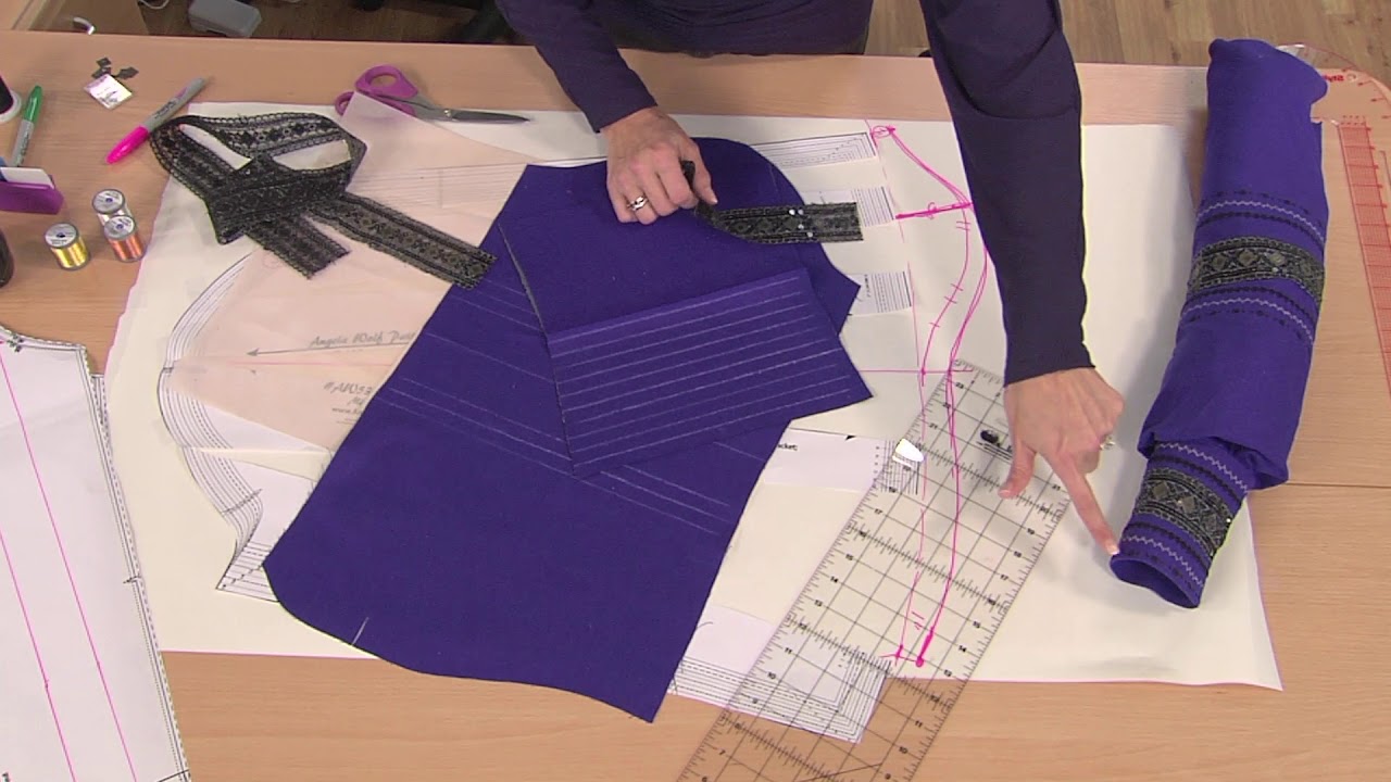 How to Patternhack a Sleeve to Design a Bell Sleeve & Cuff