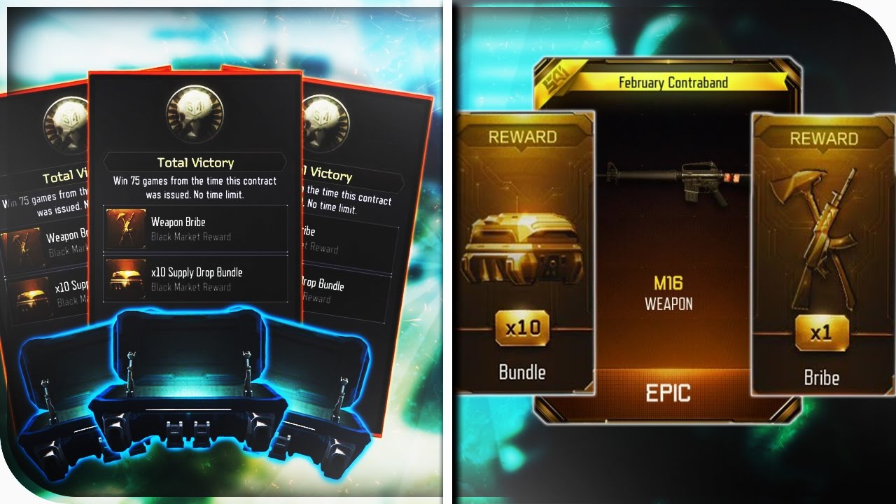 UNLOCKING FREE DLC WEAPONS in BLACK OPS 3! (Total Victory Contract) YouTube