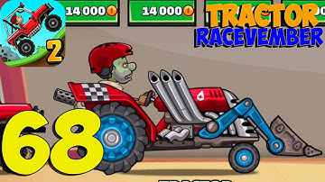 Hill Climb Racing 2 - Gameplay Walkthrough Part 68 - Tractor Racevember(iOS, Android)