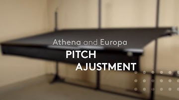 Pitch adjustment - Athena and Europa awnings - Multiple Awnings