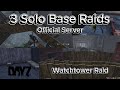 3 Solo Base Raids on official Server | Watchtower Raid and Eco Raiding | DayZ official PS5