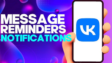 How to Turn Off or On Message Reminders Notifications on Vk App on Android or iphone IOS