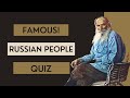 Guess the famous Russian. You will fail