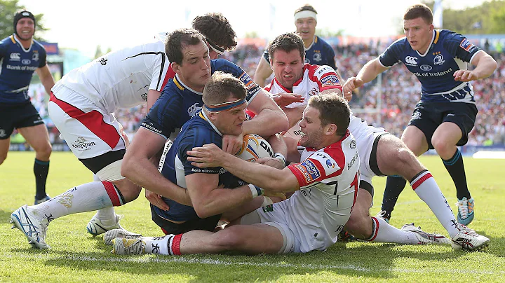Jamie Heaslip's key try puts Leinster 9 ahead - Ulster v Leinster RaboDirect PRO12 Final 2013