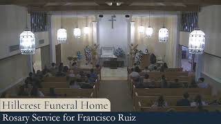 Rosary Service for Francisco Ruiz