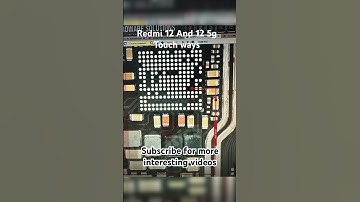Redmi 12 and 12 5g Touch ways #repair #smartphone #yesyenque