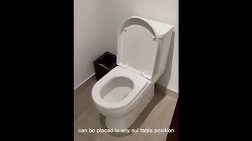 Forget to press the flush button? Don