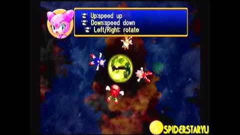 Sonic Shuffle - Clear Mini-Game (Fire Bird)