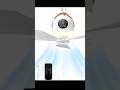 Portable Mini Ceiling Fan With Lamp, Camping Tent Fan With Remote Control, Rechargeable,#1ksubcribe