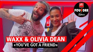 Olivia Dean et Waxx interprètent "You've Got a Friend" en live dans Foudre