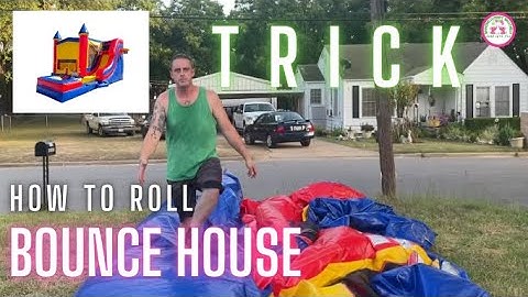 How to roll Bounce House with SIDE slide combo EP.2