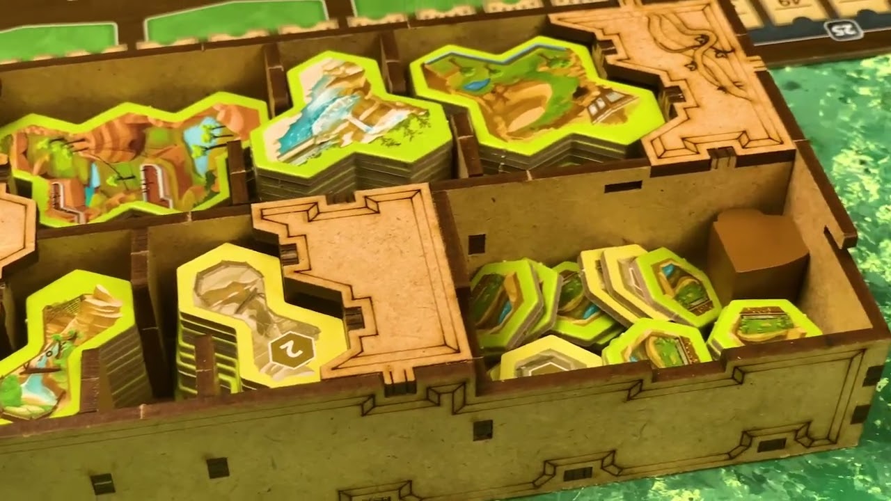 TowerRex's Zoo Ark Organizer | Ark Nova Board Game Organizer [Overview & DEMO]