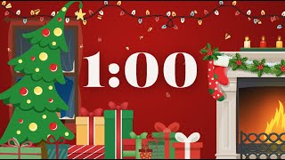 Celebrity 1 Minute Christmas Countdown Timer with Fireplace ASMR and Alarm for Teachers Profile
