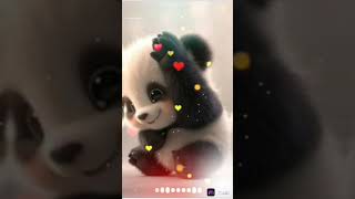 cute panda 🐼#kids#fun#do subscribe my channel