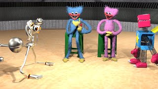 ROBOT Mommy Long Legs VS Boxy boo - Poppy Playtime Animation