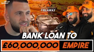Mario Aleppo "25k Bank Loan To Building A £60,000,000 A Year Empire" #FireawayPizza PODGHOST | EP.59
