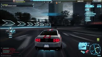 Need For Speed World Online Mustang Boss 302 Sprint Reverse Track 04