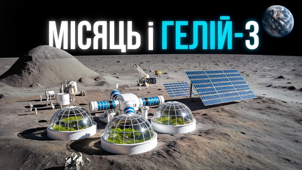 Енергія майбутнього, що лежить на поверхні Місяця. Гелій-3 - все, що треба знати | Футуризмо №1