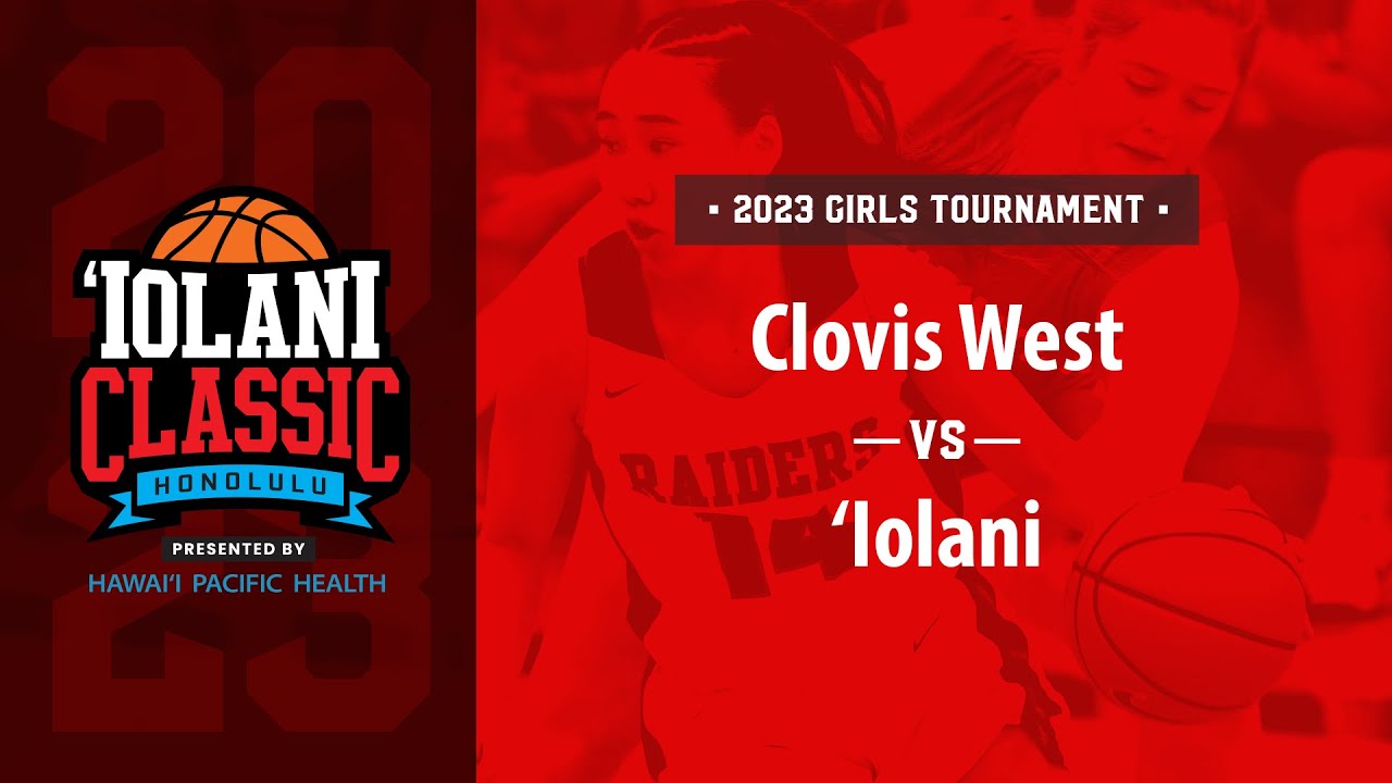 The third-place game of the ‘Iolani Prep Basketball Classic presented by Hawai‘i Pacific Health (girls tournament) features Clovis West vs. ‘Iolani on Saturday, Dec. 9. Tipoff in the Lower Gym is scheduled for 3:30 p.m. (HT).

*** In addition, the ‘Iolani Classic Three-Point Contest presented by Alaka‘i Executive Search will follow the third-place game. ***

The ‘Iolani Classic, one of the nation's premier high school basketball tournaments, annually features eight girls teams and 16 boys teams. The the girls tournament field consists of Sierra Canyon School (Chatsworth, Calif.), Sidwell Friends School (Washington, D.C.), Clovis West High School (Fresno, Calif.), Campbell, Kahuku, Kailua, Kamehameha-Kapalama and host ‘Iolani.

www.iolaniclassic.com