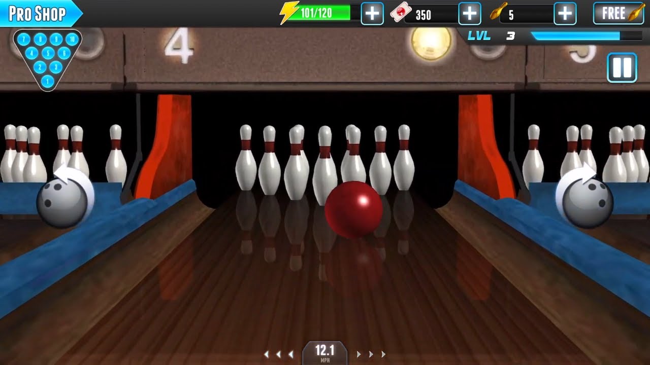 free pro bowling games