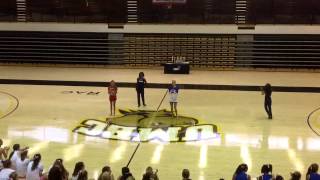 12-13 UDA Camp - Carrie wins Drill Down Queen Profile