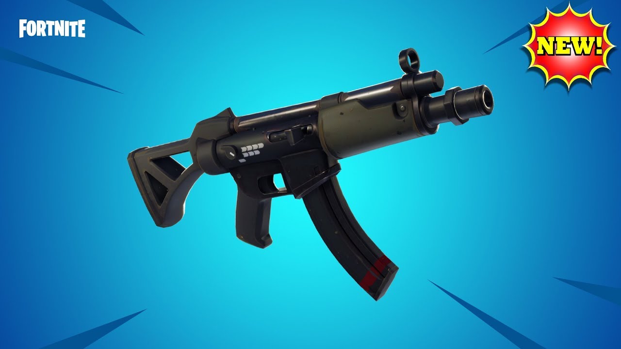 *NEW* SUBMACHINE GUN Gameplay! - Fortnite Battle Royale