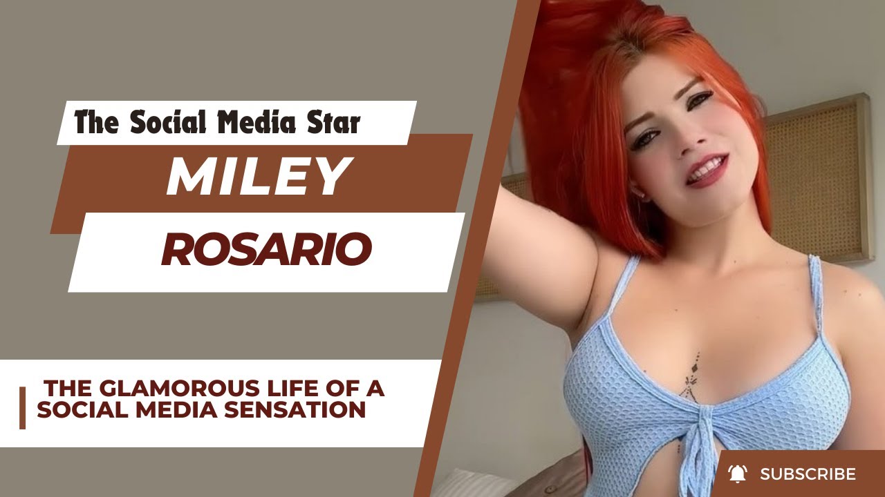 Miley Rosario aka AlishaLily: The Colombian Curvy Queen of Social Media