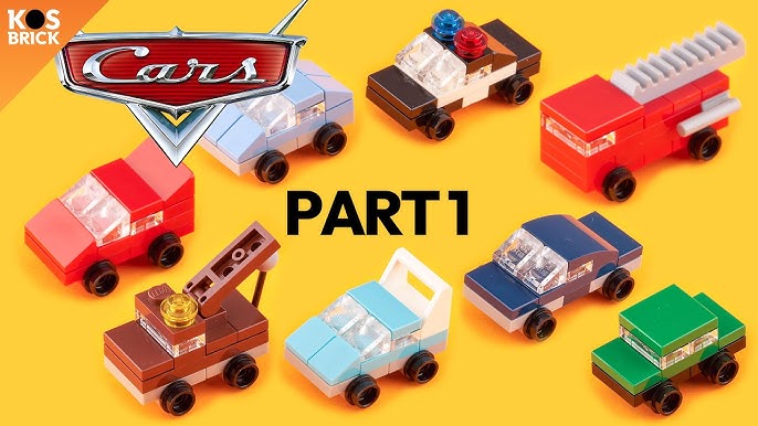 Dinoco Lightning McQueen - LEGO Speed Champions Style