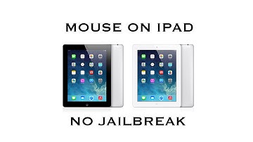 How to use a wireless mouse on an iPad: NO JAILBREAK