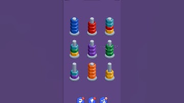 Nuts Sort gameplay 71 | TAK Gaming #gaming #nutssort #shorts #video #viral #games #trending #funny