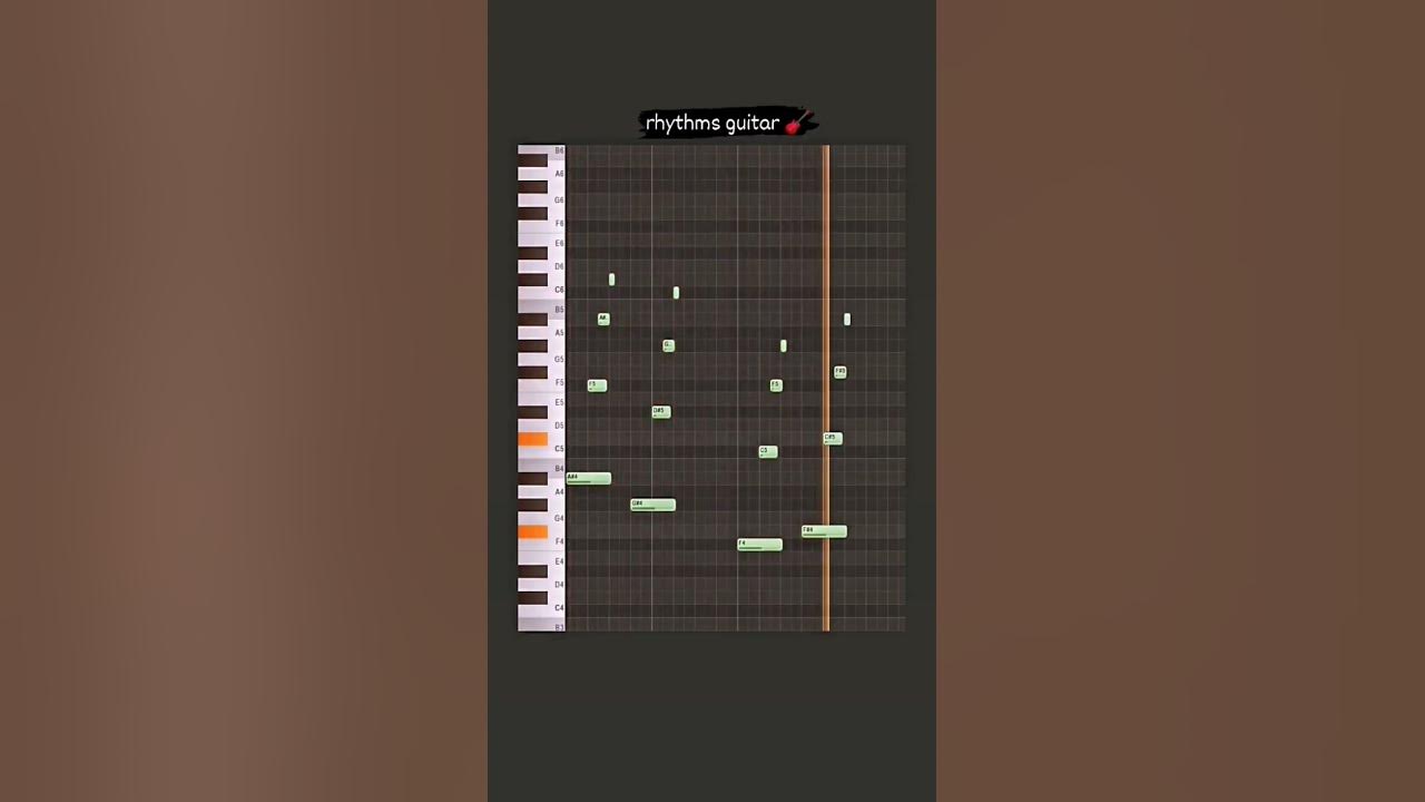 how to make a guitar melody in fl studio #producer #beat #guitar #piano #flstudio #cubase #video