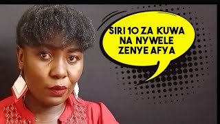 JINSI YA KUTUNZA NYWELE ASILI