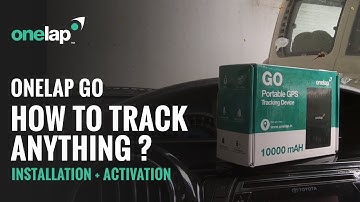 Onelap GO - (Installation + Activation) |  Portable GPS tracker | Voice Monitor