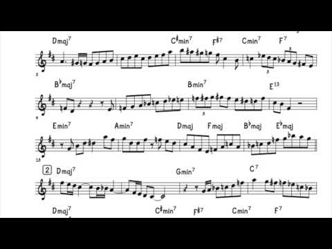 Ladybird Fats Navarro Solo Transcription 