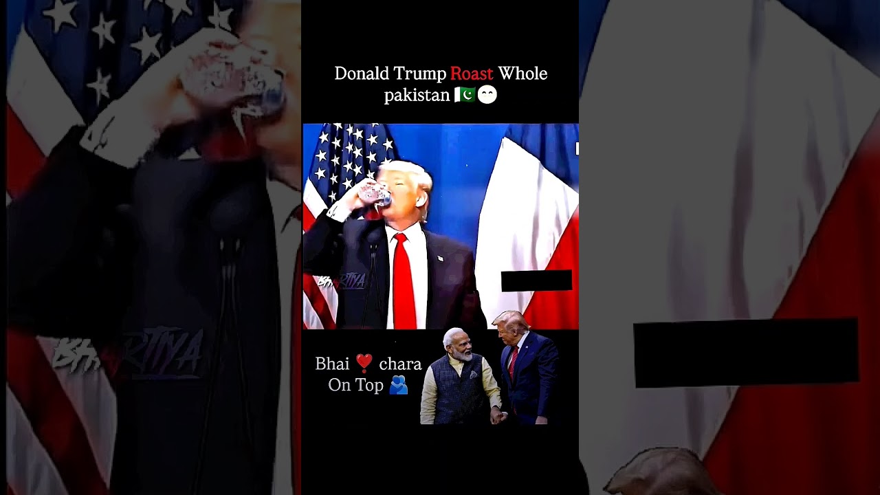 Donald Trump roast whole Pakistan 🤣 