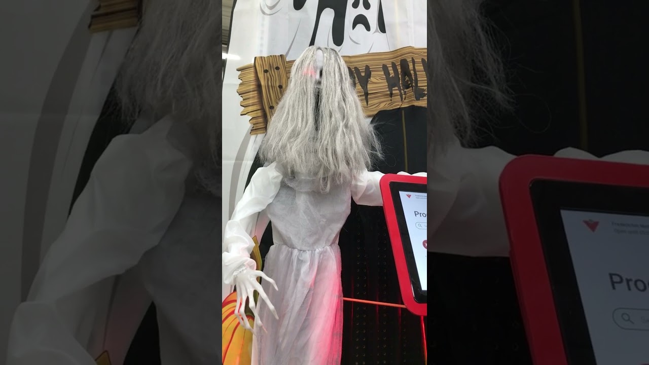 Canadian Tire/Party City Pop up ghost girl